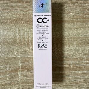 IT Cosmetics CC+ Illumination Color Correcting Full Coverage Cream Foundation